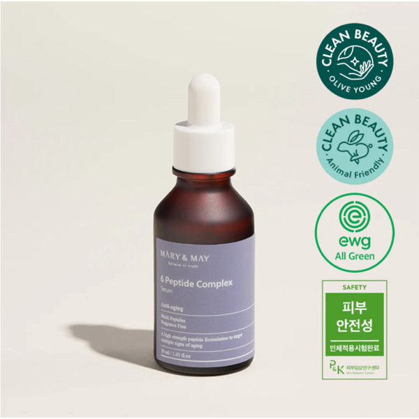MARY&MAY 6 Peptide Complex Serum 30ml