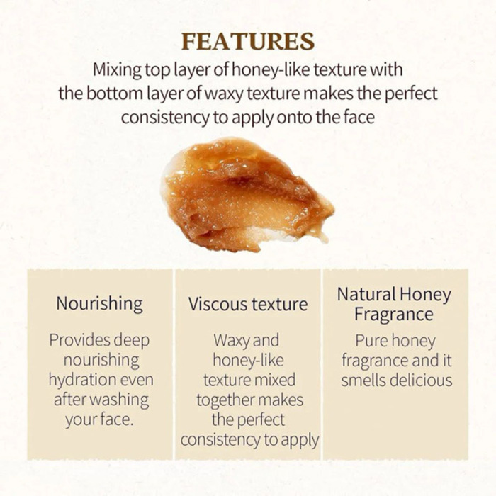 Honey sugar lip sleeping pack 