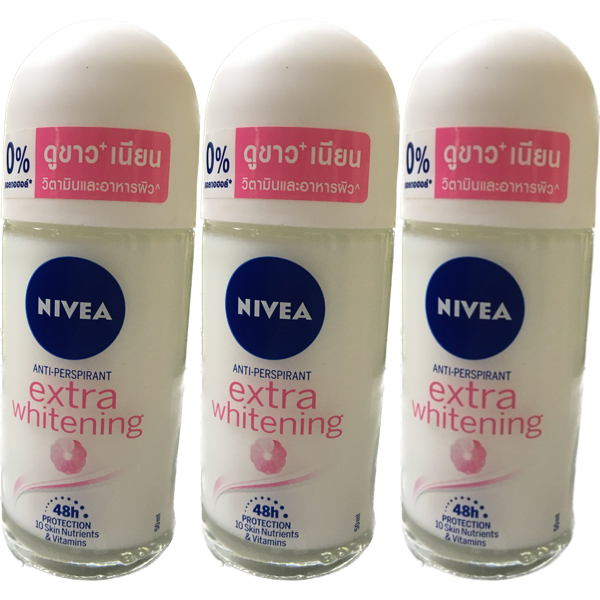 Nivea Women Roll On 50g - 3 Bottles 