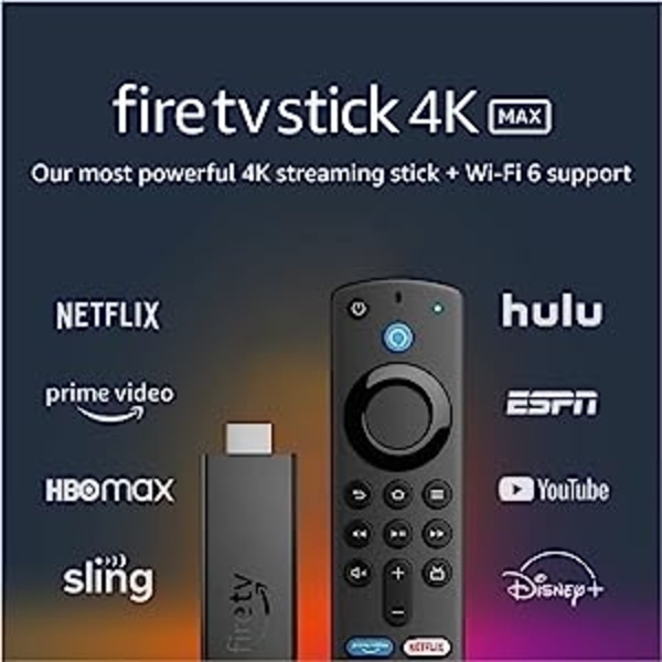 Amazon Fire TV 4K Max Streaming Device