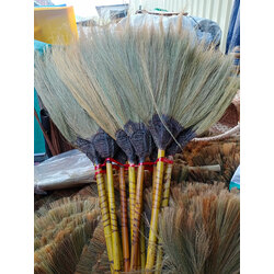 Thai Broom Bamboo Handle 008 x 5PCS