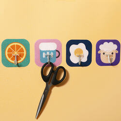 Cartoon Wall Hook Hanger 10PCS
