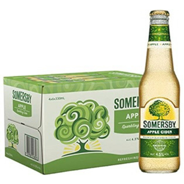 Somersby Apple Cider 330ml - 24 Bottles 