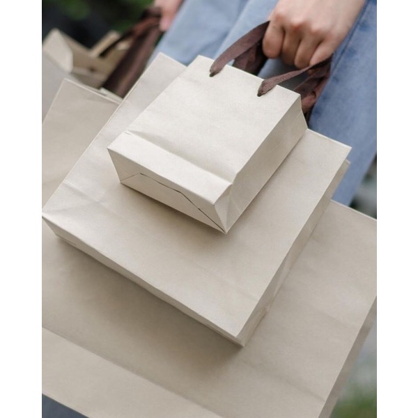 #0205015 Shopping Paper Bag Size M 30x12x22cm- 20PCS