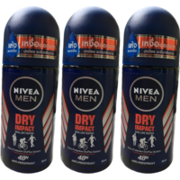 Nivea Roll On 50g - 3 Bottles 