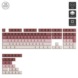 Veekos Rose Latte Gradient​(Akko / Keycaps)