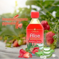 CHULA Aloe Vera Juice Strawberry 350ml 