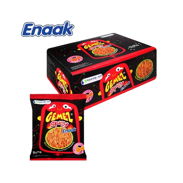 GEMEZ Enaak Noodle Snack Spicy Chilli 14g