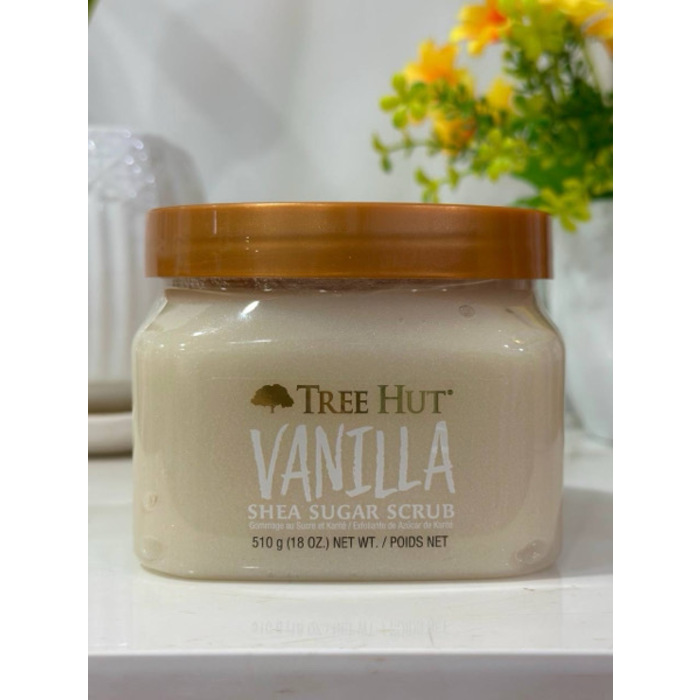 Tree Hut Vanilla shea sugar scrub 