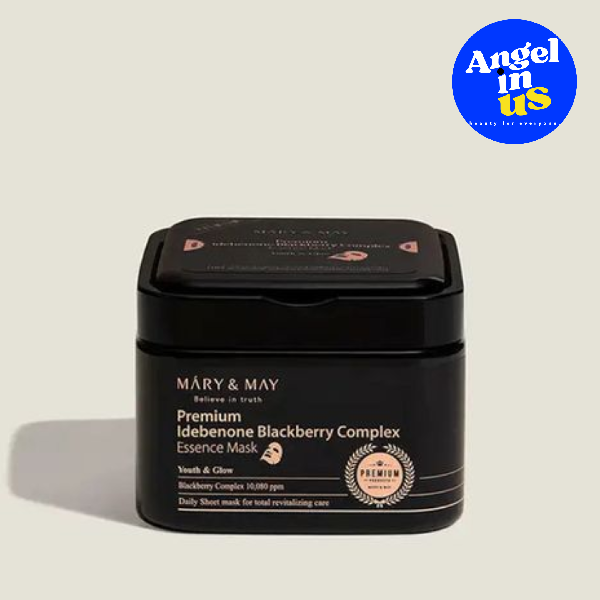 MARY&MAY Premium Idebenon Blackberry Complex Essence Mask