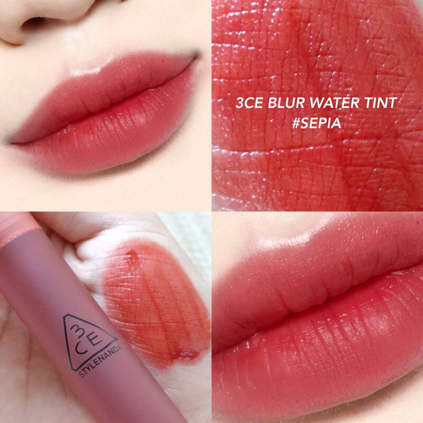 3CE Blur Water Tint - Sepia