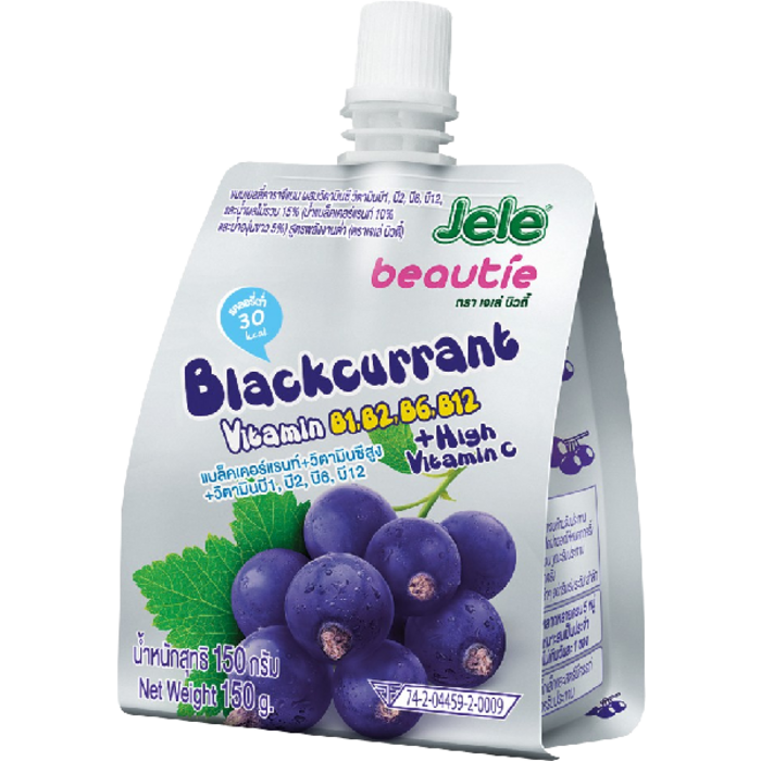 Jele Beautie Jelly Fruit Juice Blackcurrant 150g