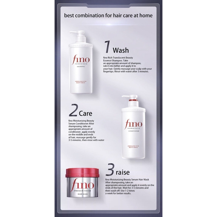 Shiseido Fino Premium Touch Hair Shampoo & Conditioner - Set