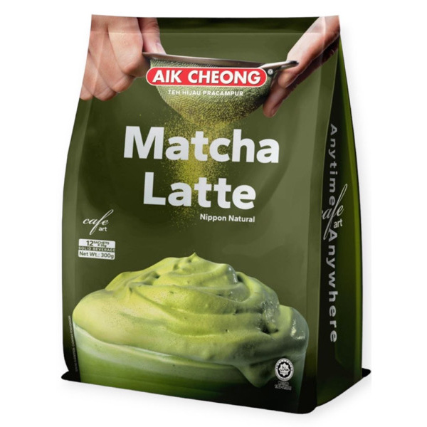 AIK CHEONG Matcha Latte 25g-12Sachets