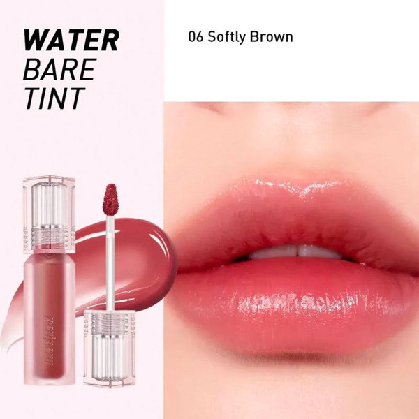 PERIPERA  WATER BARE TINT ​ #06 SOFTLY BROWN 