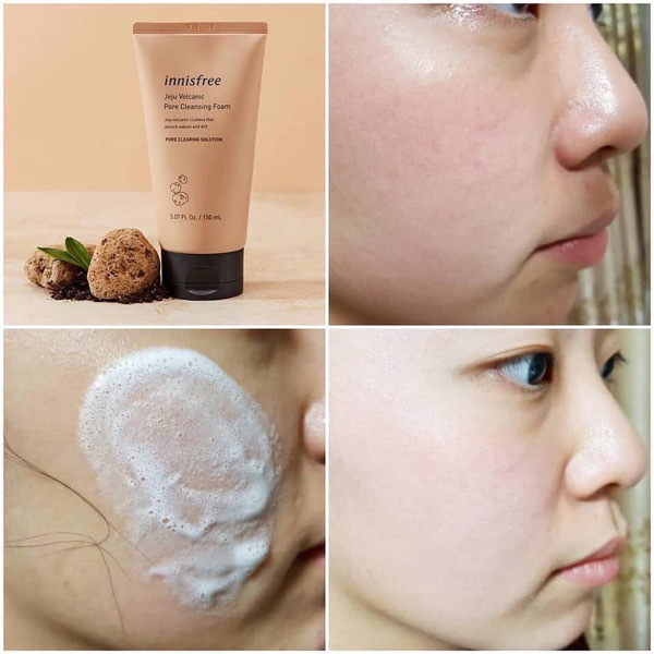 Innisfree volcano pore BHA foam 150ml