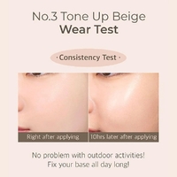 Numbuzin No.3 Porcelain Base-Skip Tone Up Beige/ឡេ foundation