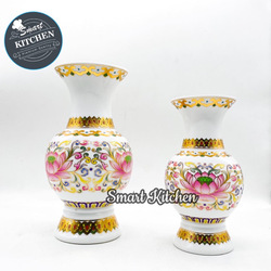 ថូផ្កា ឈូកថ្មី 20cm