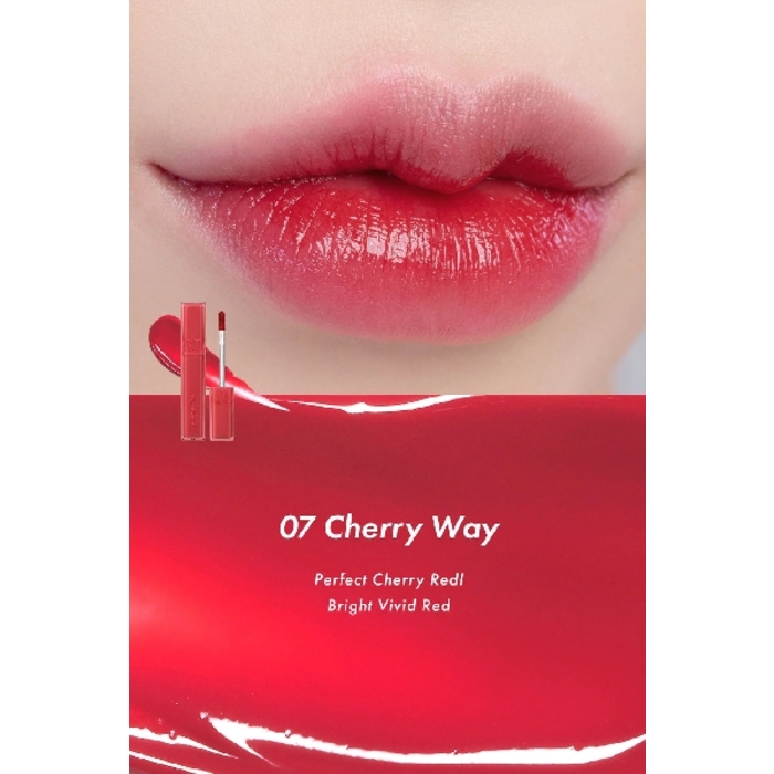 rom&nd Dewyful Water Tint Lipstick- 07 Cherry Way/ក្រែម