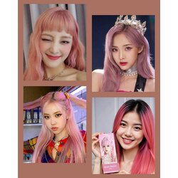 SOKO Color Hair Cream/គ្រីមប្តូរពណ៌សក់-Blush Bloom (Pink) 
