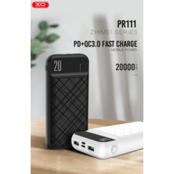 Power Bank XO PR111 PD+QC3.0 20000mAh Full