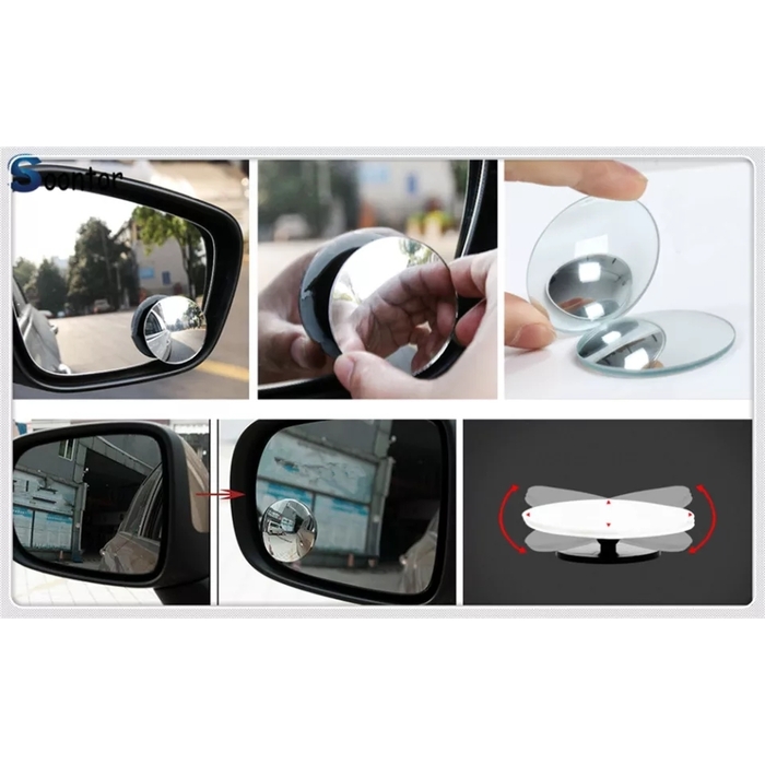 2PCS Automobile Rearview Mirror