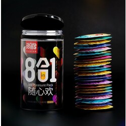 Elasun 8in1 Black Box Condom