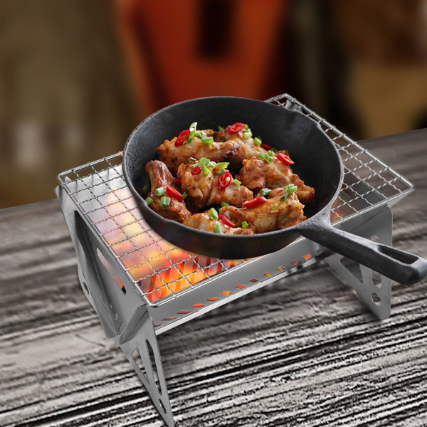 Portable Folding BBQ Grill Stove
