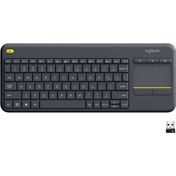 Logitech K400 plus Media Control PC to TV entertainment from your couch
