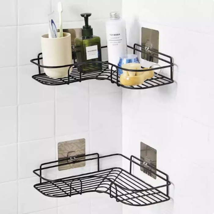 Iron Bathroom Shelf 