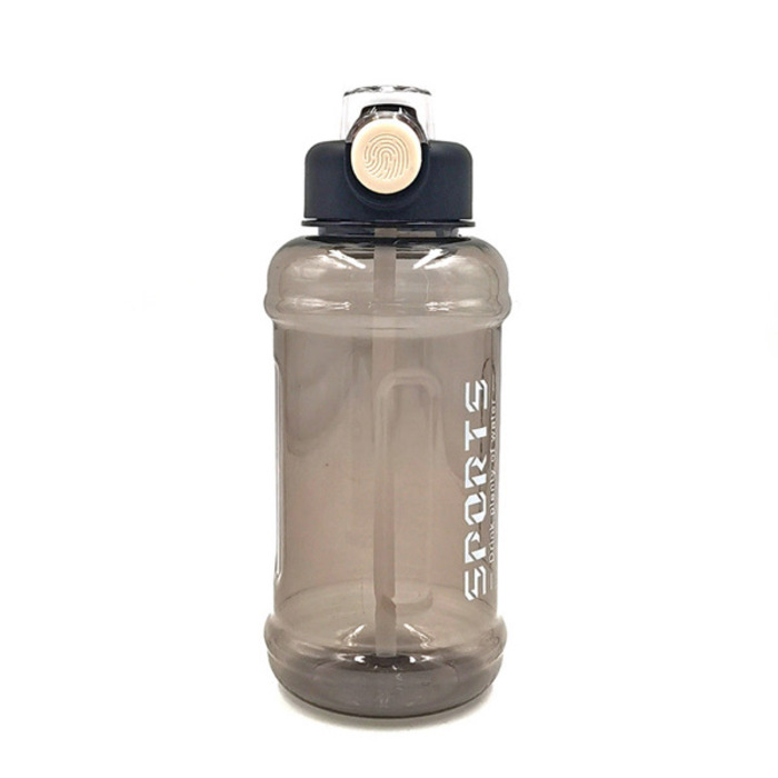 1L Water Bottle with Straw
