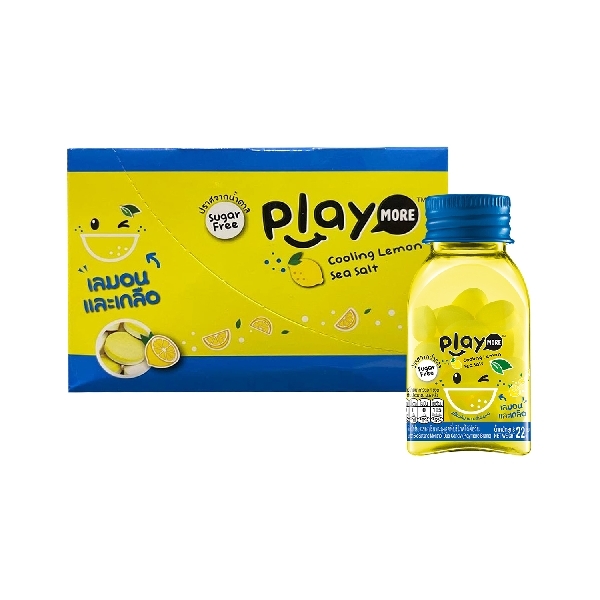 PLAYMORE Cooling Lemon Sea Salt Candy 22g