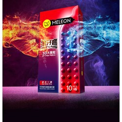 Meleon 3D Dot Condom 10PCS