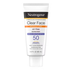 Neutrogena Clear Face Sunscreen 50 SPF Oil Free