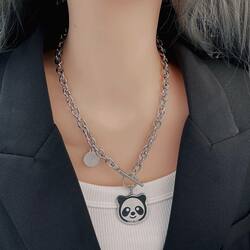 Panda Pendant Necklace 