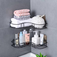 Iron Bathroom Shelf 