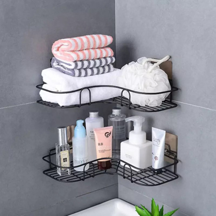 Iron Bathroom Shelf 