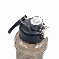 1L Water Bottle with Straw
