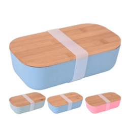 EXCELLENT HOUSEWARE 170482030 LUNCHBOX BAMBOO/MELAMINE TIPI