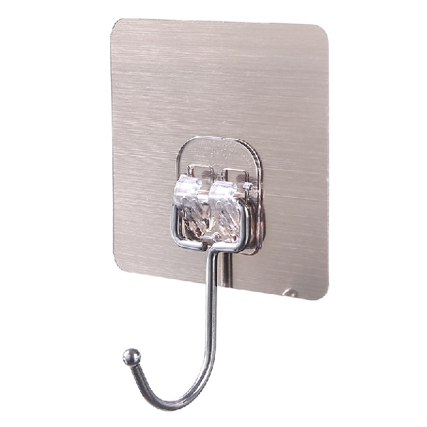10PCS Stainless Steel Self Adhesive Hook