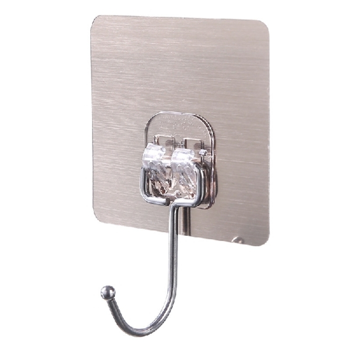 10PCS Stainless Steel Self Adhesive Hook