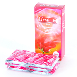 Sensinity Rose Condom 12PCS