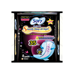 SOFY Body Fit Night Slim Wing 35cm 8's