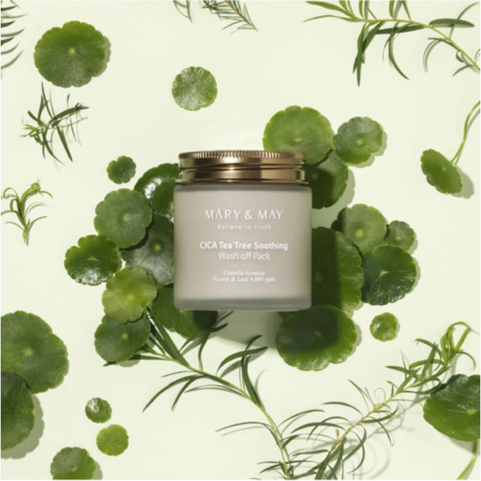 MARY&MAY CICA Tea Tree Soothing Wash Off Pack
