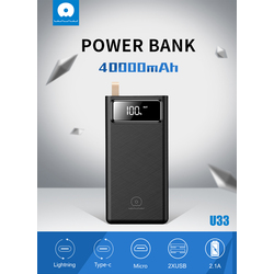 Power bank WUW U33 40000mAh