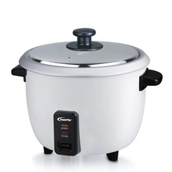 POWERPAC PPRC7119 DELUXE RICE COOKER W/STEAMER 2.2L