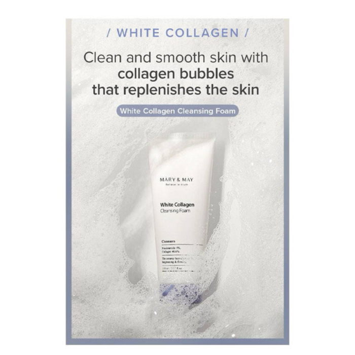 MARY&MAY White College Cleaning Foam 