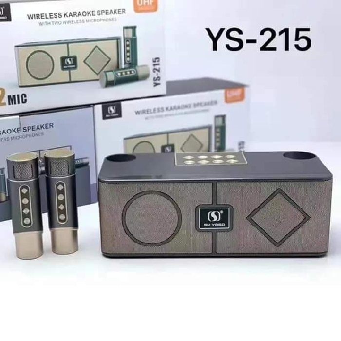 YS-215 Wireless Karaoke Microphone Speaker 