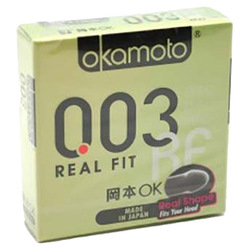 Okamoto Real Fit-3condoms
