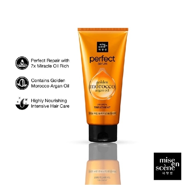 ក្រែមព្យាបាលសក់ MIS EN SCENE Perfect Serum Treatment 180ml